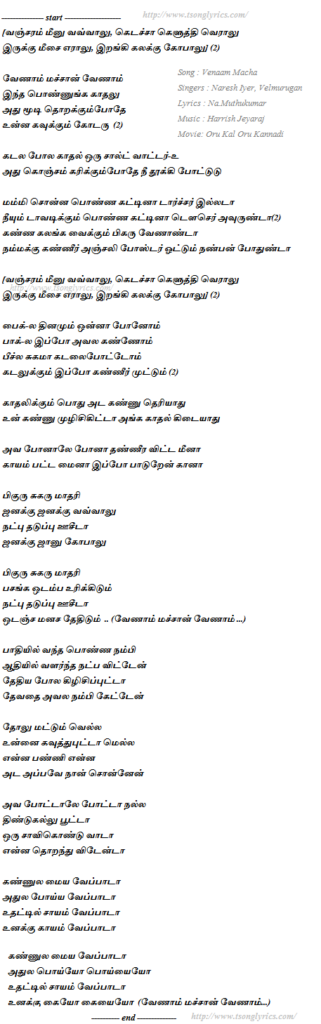 Neethane Song Lyrics